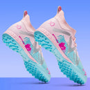 Professional Soccer Shoes TF Broken Nail Teenagers Durable Looking HighTops Training Shoes Adult Outdoors Non Slip FootballShoes